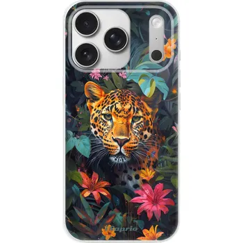 Telefonní příslušenství Odolné silikonové pouzdro iSaprio - Flower Jaguar - iPhone 17 Pro