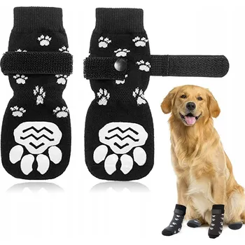 Dámské ponožky 4 páry protiskluzových ponožky s protiskluzovou úpravou XL