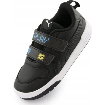 Chlapecká obuv Puma dětské sportovní boty na suchý zip, vložka KinderFit 392560 02 velikost 24