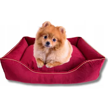 Pelíšek pro psa Pelíšek pro psa, velurový, na zip, s vyjímatelnými vložkami 65x45 cm