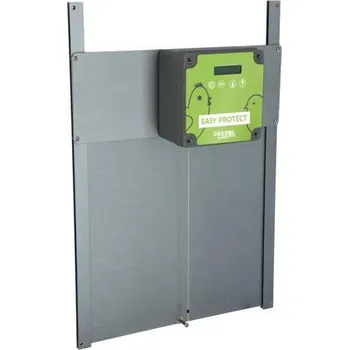 Automatické otevírání a zavírání kurníku Kerbl Door Easy s dveřmi 33×58 cm