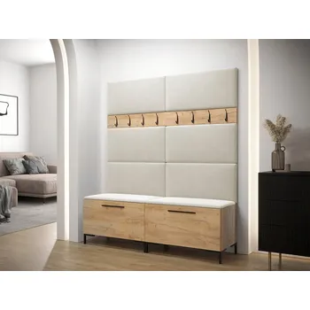 Šatní skříň Šatní skříň Veneti ANDORA 168 x 196 x 46 cm, odstíny hnědé