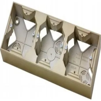 Elektroinstalační krabice Elektroinstalační krabice na omítku Ospel 84 x 226 x 4 mm