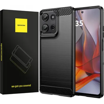 Pouzdro na mobilní telefon Zadní Kryt Spacecase pro Motorola G75 černý
