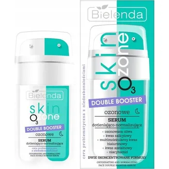 Pleťové sérum BIELENDA Double booster ozónové sérum okysličující a normalizující na noc