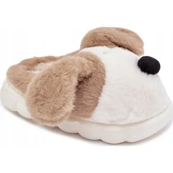 Dívčí bačkory Butosklep Dětské papuče (bačkory) béžové, velikost 32-33