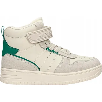 Chlapecké tenisky BARTEK 8630414 CHLAPECKÉ SPORTOVNÍ BOTY BARTEK, KOTNÍKOVÉ, SNEAKERSY NA SUCHÝ ZIP, VELIKOST 35, Béžová