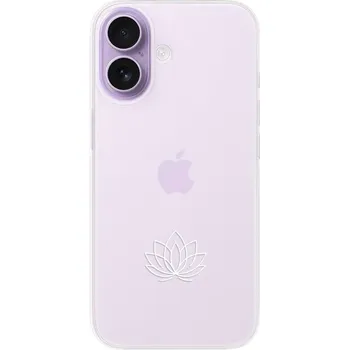 Pouzdro na mobilní telefon Odolné silikonové pouzdro iSaprio - čiré - Lotos - iPhone 17