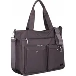 Peterson shopper kabelka polyester šedá