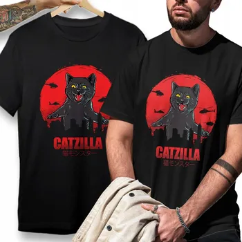 Pánské tričko Tričko Catzilla Tričko VEL. Mama Velikost XXL