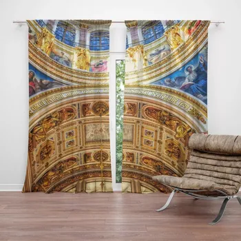 Závěs Sablio Závěs Chrám 2: 2ks 140x250cm