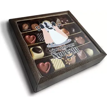 Bonboniéra Sablio Pralinky Tým podpory nevěsty - 20 ks pralinek