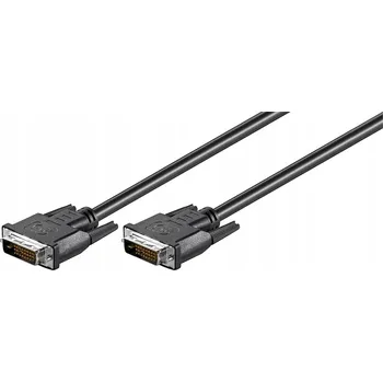 Video kabel Microconnect DVI-D (DL) 5m DVI-D (DL) Černý