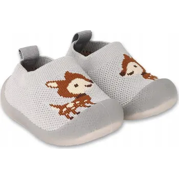 Chlapecké bačkory Befado dětské papuče šedé, velikost 18