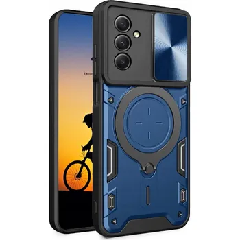 Pouzdro na mobilní telefon Zadní Kryt WWW pro Samsung Galaxy M32 5G modrý