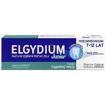 zubní pasta Elgydium Junior zubní pasta pro děti 7-12 let máta 50 ml