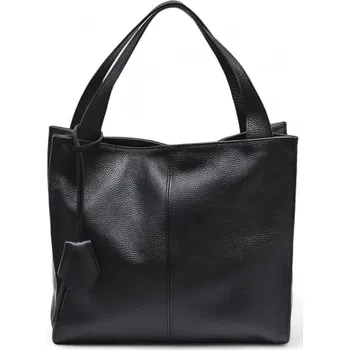 Kabelka MORANTI shopper kabelka z pravé kůže černá