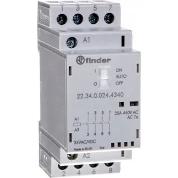 Stykač Stykač Finder 230 V IP20 0 A