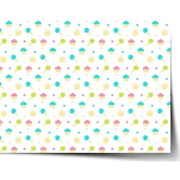 Plakát Sablio Plakát Zmrzlinky s muffiny - 120x80 cm