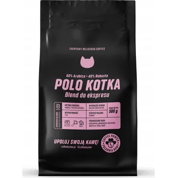 Káva Coffee Hunter Polo Kotka směs Káva zrn 500 g