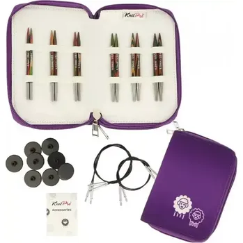 Jehlice KnitPro Symfonie Special set vyměnitelných jehlic (KnitPro Symfonie Special Interchangeable Needle Set)