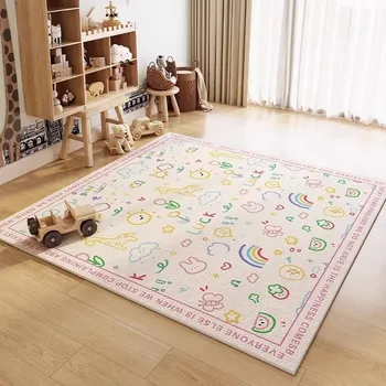 Koberec Veselý dětský koberec mapa světa | dětský koberec, herní koberec - 4 , 220x330cm