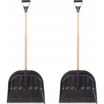 Hrablo na sníh 2x Lopata na odklízení sněhu 45 cm - Hrablo na sníh