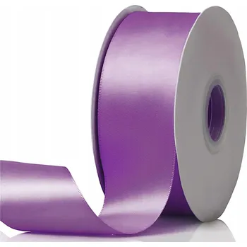 Stuha Saténová stuha 25 m x 5 cm fialová