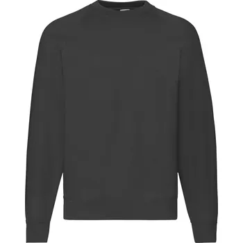 Pánská mikina Pánská Mikina Raglan Sweat Černá vel. 4XL