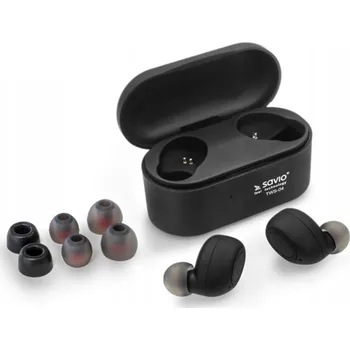 Sluchátka Bezdrátová sluchátka do uší Savio TWS-04