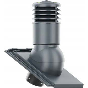 Vrták Větrací komín IZOLOVANÝ Smart fi150 ERLUS LINEA ŠEDÁ SINTROVANÁ KRYTINA/ČERNÁ