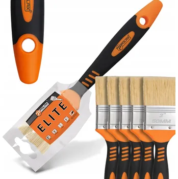 Vrták 5x PLOCHÝ ŠTĚTEC 50 mm NA MALOVÁNÍ VODNÍMI BARVAMI A LAKY Univerzální Z1-P