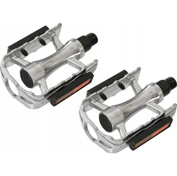 Pedál na kolo Platformové pedály Union Hliníkové pedály SP-610 stříbrné UNION stříbrné