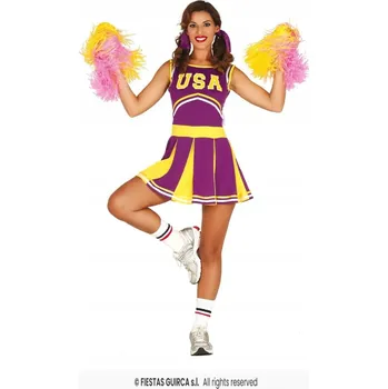 Karnevalový kostým Vel roztleskávačky kostým M