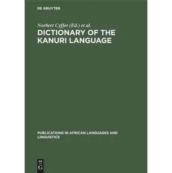 Dictionary of the Kanuri Language - Hutchinson, John