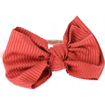 Čelenka Čelenka pro miminko s mašlí - bordó