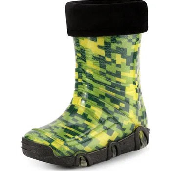 Dívčí holínky Holínky dětské gumové pro kluky i holky, vícebarevné, velikost 23-24