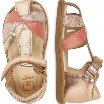Dívčí sandály Lasocki Dětské sandály pro dívky zlaté BOB CI12-BOB-04(II)D