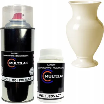 Barva ve spreji Lak ve spreji na vázy RAL 1001 POLOMAT