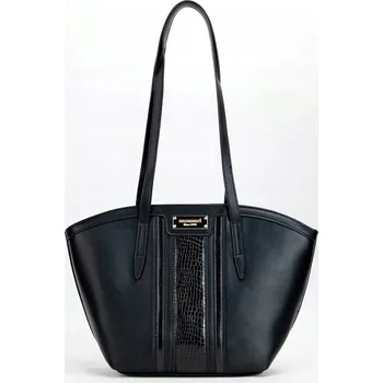 Kabelka Monnari kabelka přes rameno eko kůže černá