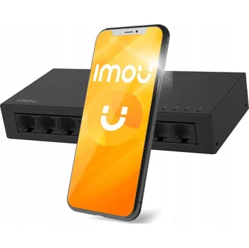 Switch Imou SWITCH 8-PORTOWÝ V KOVOVÉM POUZDRU SF108 100Mb/s Plug&Play