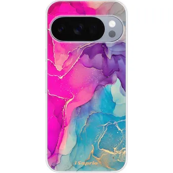 Odolné silikonové pouzdro iSaprio - Purple Ink - Google Pixel 10 / 10 Pro