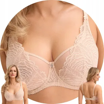 Podprsenka Gaia podprsenka měkká béžová velikost 80H