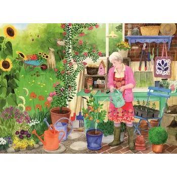 Puzzle Ravensburger puzzle Zahradničení XXL 100 dílků
