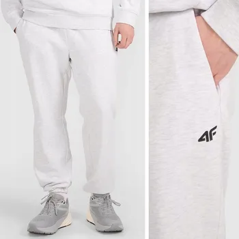 4F PÁNSKÉ TEPLÁKY JOGGERY BAVLNA / vel XXXL 3XL