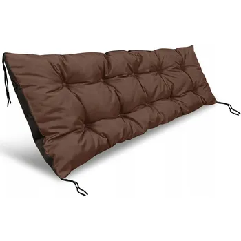 Polštář Polštář zahradní 3M voděodolný hnědý 120x40 cm