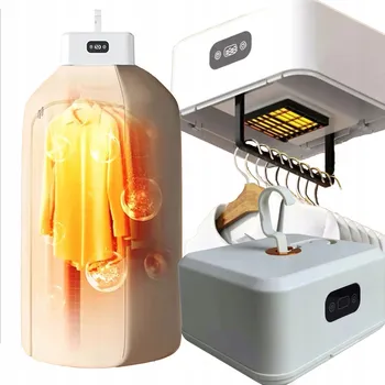 Sušák na prádlo SUŠÁK NA PRÁDLO RYCHLÁ ELEKTRICKÁ PŘENOSNÁ 600W TICHÁ