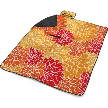 deka Sablio Plážová deka Barevné květiny: 200x140 cm