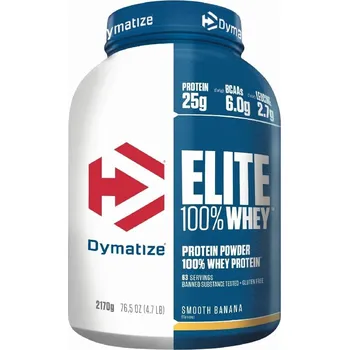 Protein Protein směs proteinů Dymatize prášek 2170 g, banánová příchuť