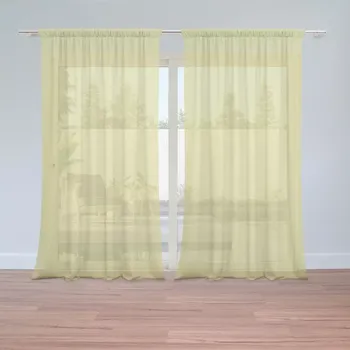 Záclona Sablio Záclony Avokádo: 2ks 150x250cm